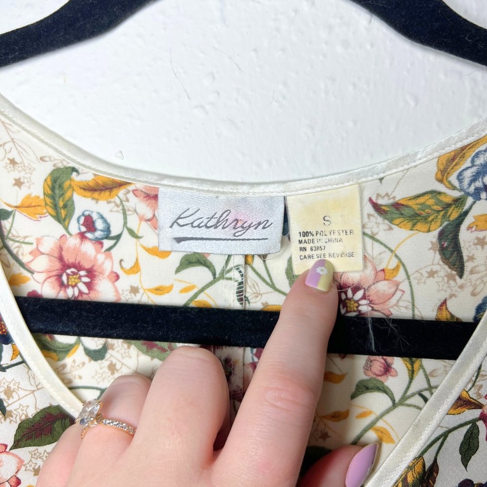 Vintage Kathryn floral‎ Night Dress - Picture 5 of 7
